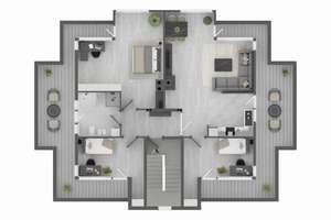 Großzügiges 4-Zimmer-Penthouse in Gehlsdorf - mit 50m² Terrasse und eigenem Garten – Die vollständige Adresse der Immobilie erhältst du vom Anbieter., 18147 Gehlsdorf, Rostock – Vorschaubild 19