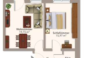 Lichtdurchflutete 2-Raum-Wohnung mit großzügigem Balkon  – 39104 Buckau, Magdeburg – Vorschaubild 16