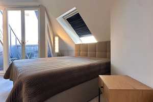 möblierte 2,5-Z.-Maisonette-Whg. mit lux. Innenausst, EBK + Dachterrasse in Innenstadtlage – Zugspitzstraße 6, 81541 München – Vorschaubild 3