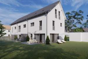 AUBING ! WALD - BACH : gepl. Eck-Haus (schlüsselfertig !), ab T€ 574