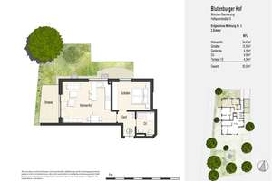 Wohnung Nr. 3: Moderne Erdgeschoss-Gartenwohnung mit Blick auf Schloss Blutenburg – Die vollständige Adresse der Immobilie erhältst du vom Anbieter., 81247 Obermenzing, München – Vorschaubild 9