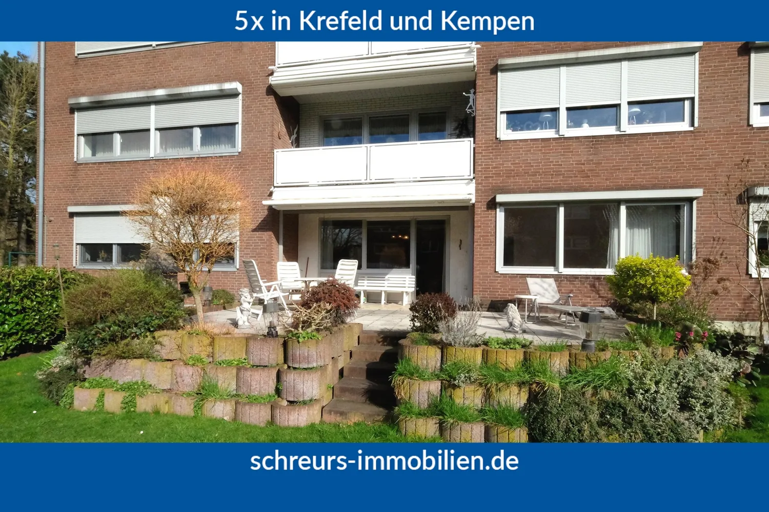 Sonnige Outdoor-Oase - 3-Zimmer-Wohnung mit Wohlfühlpotential in Krefeld-Linn!, Krefeld – Bild 1