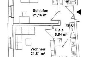 Mitten im Nordpark - Wohnung mit hellem großzügigem Wohnzimmer – Lohrstraße 31, 9113 Schloßchemnitz, Chemnitz – Vorschaubild 20
