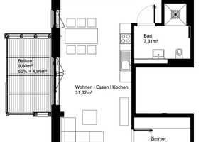 B&B Immobilien: Moderne 4-Zimmer-Wohnung mit Balkon – Attraktive Fördermöglichkeiten! – Trier – Vorschaubild 5