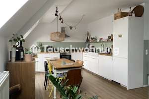 Tauschwohnung: Traum-Maisonette-Wohnung mit Dachterrasse und zwei Balkonen