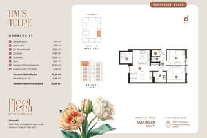 Exklusive 3-Zimmer-Penthousewohnung im Haus Tulpe