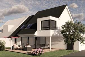 DHH Effizienzklasse A+, KfW 40 mit PV-Anlage , Keller, Fußbodenheizung und Grundstück! – Bockumer Straße 0, 40489 Wittlaer, Düsseldorf – Vorschaubild 3