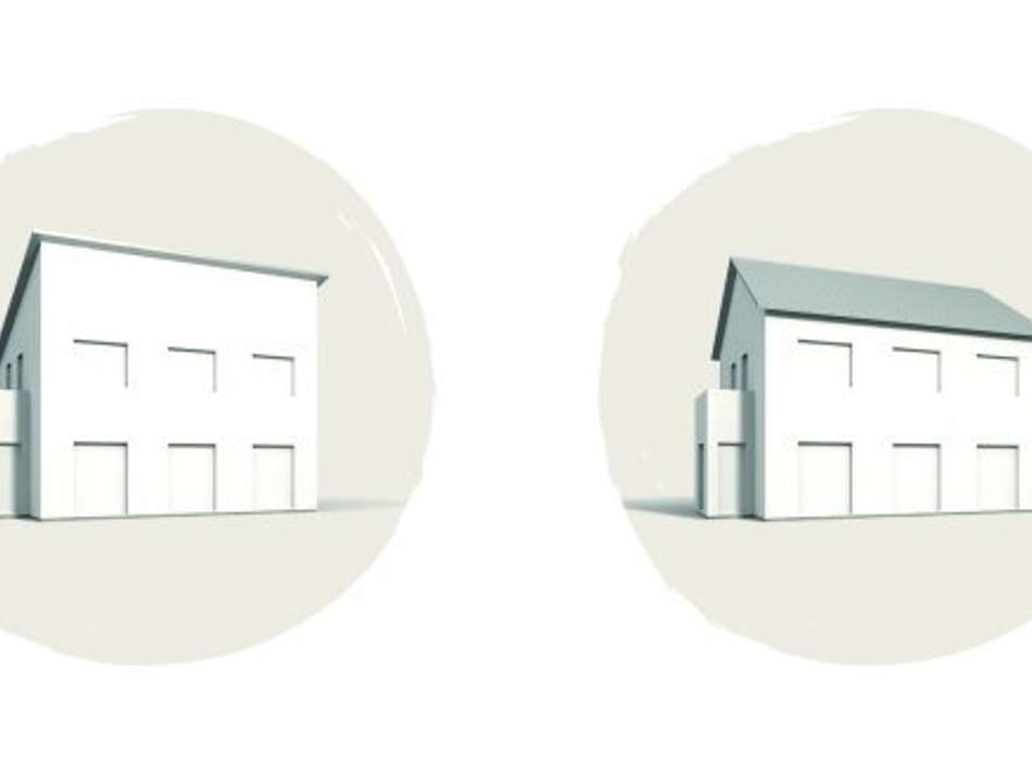 Weitere Dachformen und Ausstat