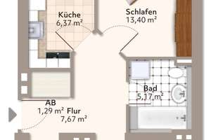 Praktisch geschnittene Erdgeschosswohnung – Winckelmannstraße 10, 39108 Stadtfeld Ost, Magdeburg – Vorschaubild 11