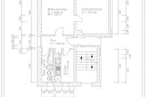 2-Raum-Wohnung im Erdgeschoss mit Balkon auf dem Kapellenberg – Stollberger Str. 85, 9119 Kapellenberg, Chemnitz – Vorschaubild 2
