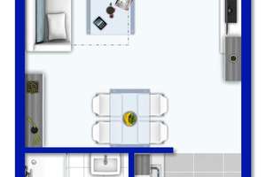 Solide Kapitalanlage! 1-Zi-Apartment mit Terrasse in DD-Langebrück! – Die vollständige Adresse der Immobilie erhältst du vom Anbieter., 1465 Langebrück, Dresden – Vorschaubild 5