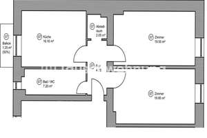 Tauschwohnung: Wohnungstausch München:  Biete 2,5 Zi. Altbau gg 3/4 Zi. – 81379 Obersendling, München – Vorschaubild 16
