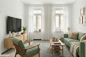 Wohlfühlen im Erdgeschoss: Fußbodenheizung, Balkon & Tageslichtbad mit Wanne und Dusche – Bernsdorfer Str. 76, 9126 Bernsdorf, Chemnitz – Vorschaubild 2