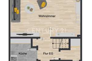 C21: Ein Zuhause zum Verlieben – Gepflegtes Reihenendhaus mit Garten & Potenzial – Die vollständige Adresse der Immobilie erhältst du vom Anbieter., 28259 Mittelshuchting, Bremen – Vorschaubild 7