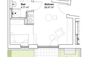 Möblierte Design-Wohnung mit eigener Terrasse & Garten - Neubau 2022 – Die vollständige Adresse der Immobilie erhältst du vom Anbieter., 12435 Alt-Treptow, Berlin – Vorschaubild 12
