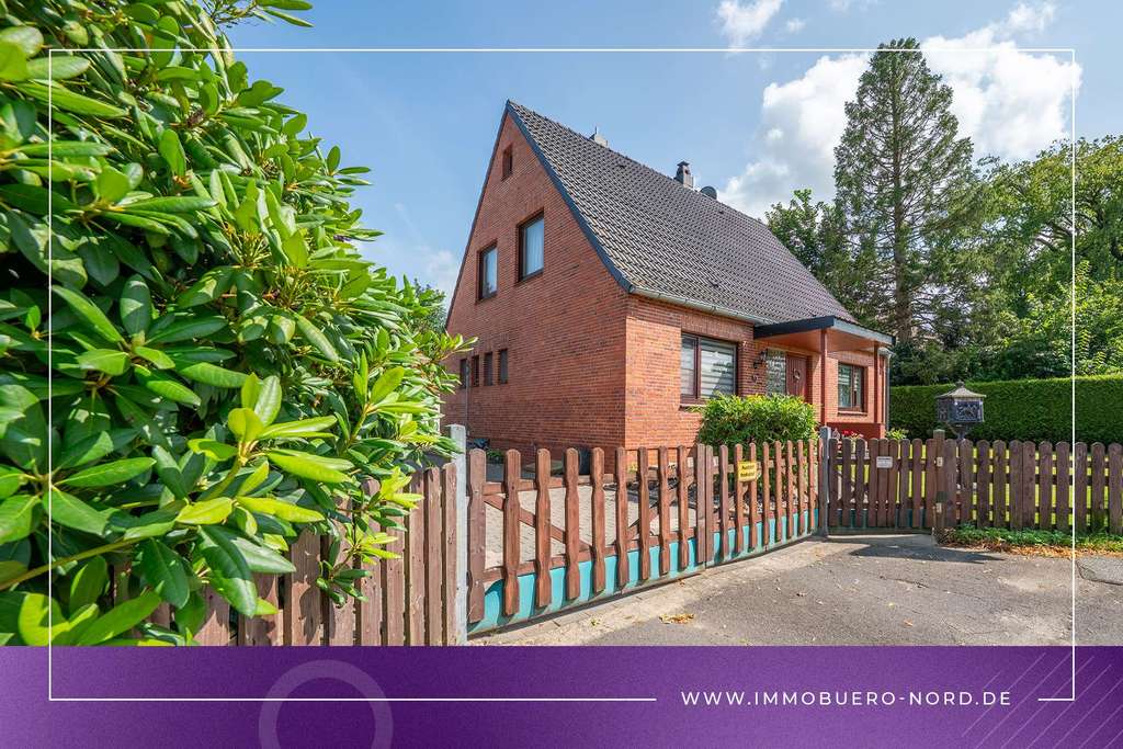 Immobilie in Hohenlockstedt - Provisionsfreier Rotklinker mit Doppelgarage! - Bild 0