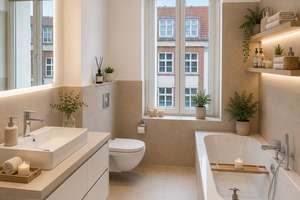 Wohnen mit Seltenheitswert – Tolle Altbauwohnung mit  Privatsphäre! Ganze Etage! Hofseitiger Balkon! – Kiekebuschstraße 3, 12555 Köpenick, Berlin – Vorschaubild 4