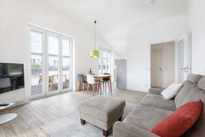 Am Weinbergspark, Mitte: 2 Zimmer Penthouse, Aufzug, AC, Stellplatz, Süd-West-Terrasse ca. 25 m² – Die vollständige Adresse der Immobilie erhältst du vom Anbieter., 10119 Mitte (Ortsteil), Berlin – Vorschaubild 5