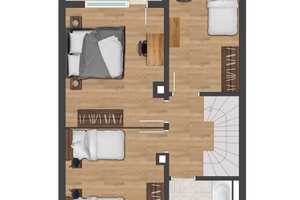 Charmantes Reihenmittelhaus in beliebter Lage mit Balkon, Garten und Garage – Nürnberg – Vorschaubild 32