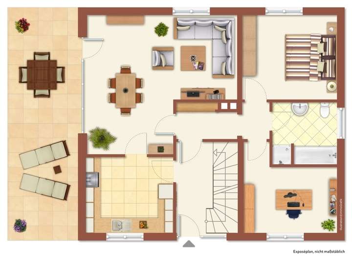 Grundriss Erdgeschoss