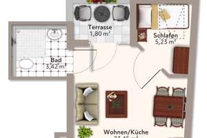 2 x kleine Apartments * voll vermietet und Energieneutral !!!!  – Die vollständige Adresse der Immobilie erhältst du vom Anbieter., 99086 Ilversgehofen, Erfurt – Vorschaubild 8