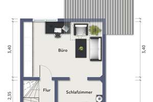 Blömker! Traum für Handwerker: Reihenmittelhaus mit Garten und ausgebautem Dachgeschoss in Hassel! – Die vollständige Adresse der Immobilie erhältst du vom Anbieter., 45896 Hassel, Gelsenkirchen – Vorschaubild 15