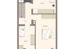Reihenmittelhaus mit Garage im Herzen von Ottbrunn – München (Kreis) – Vorschaubild 7