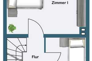 Stadthaus mit Renovierungsbedarf und guter Anbindung – Frankfurt am Main – Vorschaubild 4