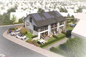 🌿Nachhaltig und zukunftssicher: Neubau-Stadthaus mit Wärmepumpe und Photovoltaik l Haus 2 – Fichtenstraße 1, 71287 Böblingen (Kreis) – Vorschaubild 4