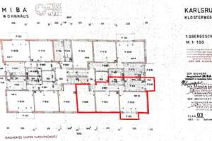 CHARMANT: Vermietete Eigentumswohnung mit 2 Balkonen und Garage in beliebter Lage der Oststadt – Die vollständige Adresse der Immobilie erhältst du vom Anbieter., 76131 Oststadt, Karlsruhe – Vorschaubild 19