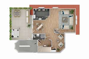 Jugendstil-Juwel mit Dachterrasse, Gartenidylle, 2 Bädern, EBK und Weinbergblick – 70329 Obertürkheim (Ortsteil), Stuttgart – Vorschaubild 25