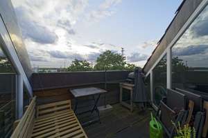 Charmante "loftige" DG-Wohnung mit Dachterrasse  und Gartenanteil in Bahnhofsnähe – Die vollständige Adresse der Immobilie erhältst du vom Anbieter., 86152 Stadtjägerviertel, Augsburg – Vorschaubild 12