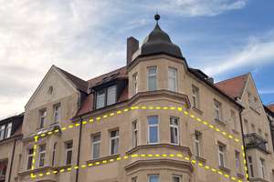 Helle stilvolle 2,5-Zimmer-Altbauwohnung mit Aufzug in Fürth – Naherholung im Rednitzgrund – Neumannstrasse 24, 90763 Südliche Südstadt, Fürth – Vorschaubild 11