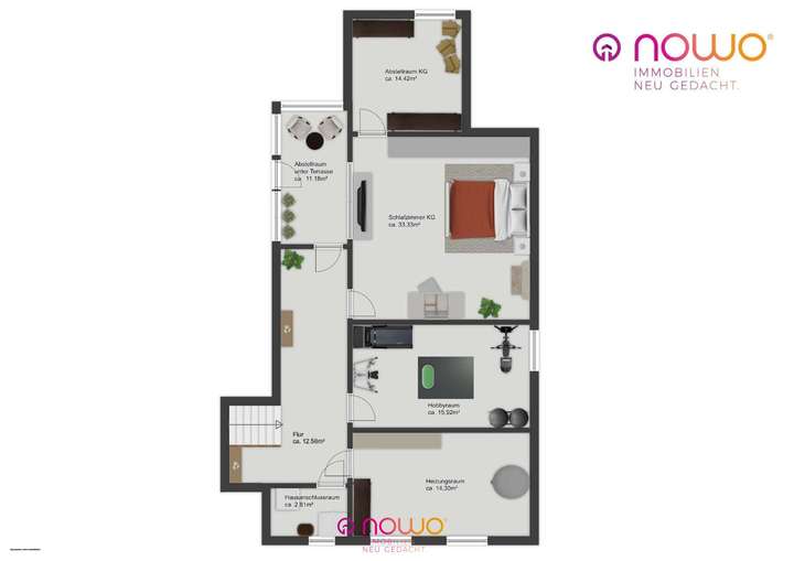 Grundriss Souterrain