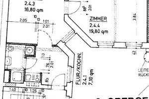 Nette 2-Raum-Wohnung mit Single-EBK auf dem Werder – Zollstraße 11a, 39114 Magdeburg – Vorschaubild 2