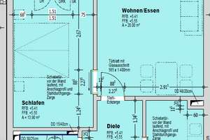 2-Zimmer-Wohnung mit WBS und Einkommensstufe 2 - Nur für Personen ab 60 Jahren! – Pommernstraße 24m, 91052 Anger, Erlangen – Vorschaubild 3