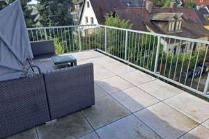 Möbliertes 1 Zimmer Apartment mit Dachterrasse – Die vollständige Adresse der Immobilie erhältst du vom Anbieter., 76131 Rintheim, Karlsruhe – Vorschaubild 2