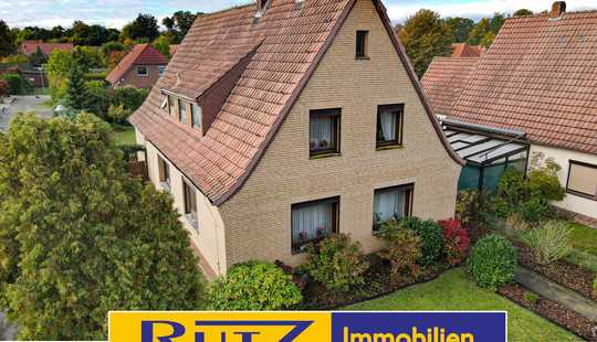 Bild von Delmenhorst-Neuendeel | Großzügiges Einfamilienhaus mit Garten, Nebengebäude und naturnaher Lage