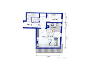 3-4-Zi DG-Whg. im Kern von Cannstatt - BIETERVERFAHREN 147-187.000 € -  – Die vollständige Adresse der Immobilie erhältst du vom Anbieter., 70372 Cannstatt-Mitte, Stuttgart – Vorschaubild 6