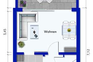 Gemütliches Reihenmittelhaus mit Wintergarten und eigener Sauna  – Die vollständige Adresse der Immobilie erhältst du vom Anbieter., 22527 Stellingen, Hamburg – Vorschaubild 12