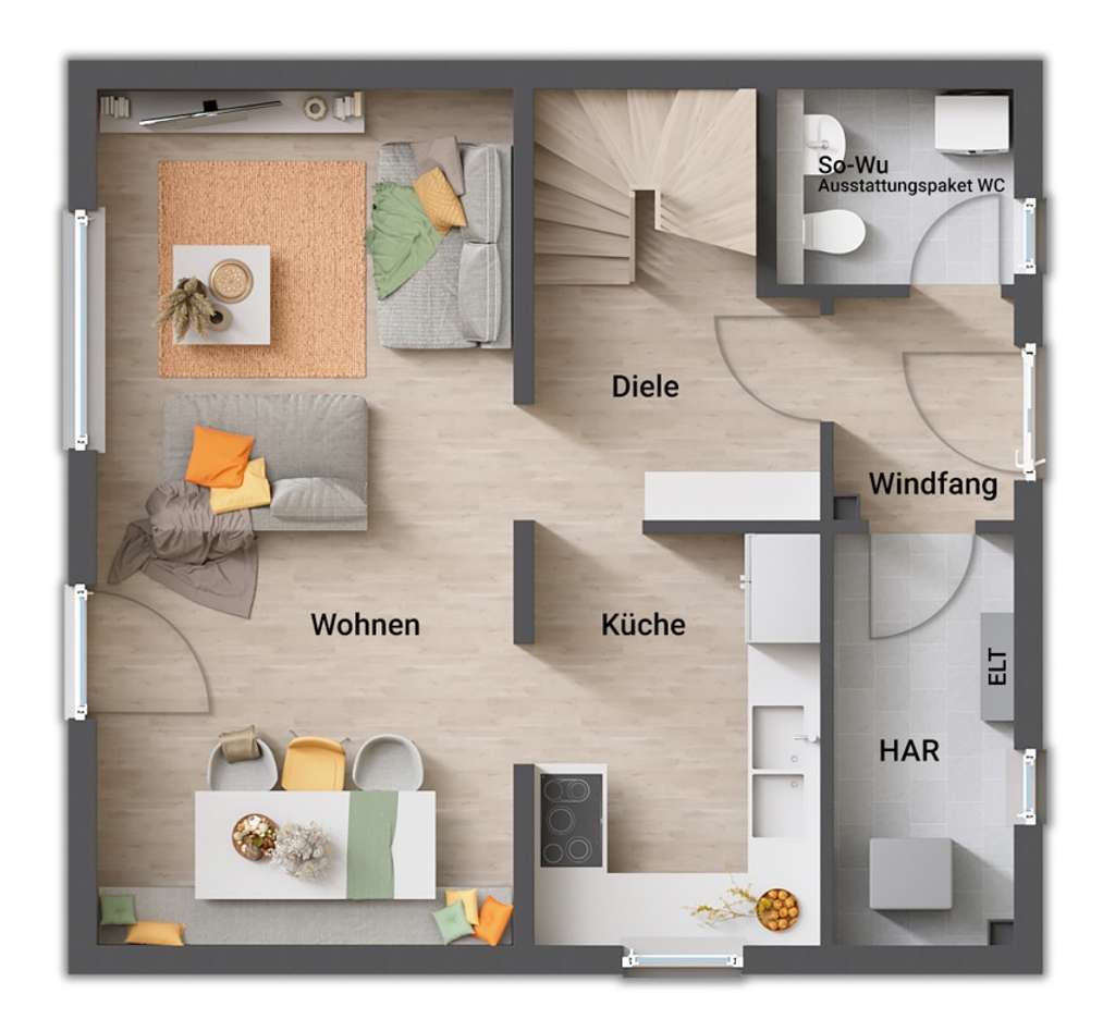 Immobilie in Seegebiet Mansfelder Land - Jetzt entdecken in Aseleben/Seegebiet Mansfelder Land: Wohnen nach Ihren Vorstellungen – ganz ohne K - Bild 2