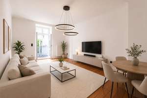 Maxvorstadt – kernsanierter 2-Zi.-Altbau-Brillant in ruhiger Innenhoflage mit Garten - Baudenkmal – Die vollständige Adresse der Immobilie erhältst du vom Anbieter., 80801 Neuschwabing, München – Vorschaubild 5