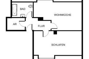 Auf, nach Heisingen! Urgemütliche, renovierte 2 Zimmer im DG (2.OG) – Malmedystr. 38, 45259 Heisingen, Essen – Vorschaubild 2