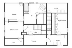 Traumhaus mit luxuriöser Ausstattung und 3 Gewerbehallen mit Büros – Mettmann (Kreis) – Vorschaubild 28