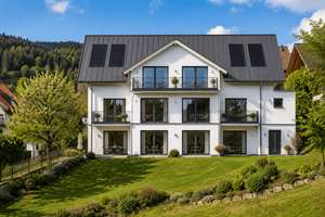 Neubau-Erstbezug in Baiersbronn: 47,22 m² mit Terrasse – modern wohnen in zentraler ruhiger Lage