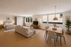 Modernes 1-Zimmer-Apartment im Souterrain – Erstbezug mit neuer Einbauküche