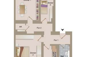 Bezugsfrei: 3 Zi.-Wohnung mit Balkon nahe Maybachufer – Die vollständige Adresse der Immobilie erhältst du vom Anbieter., 10999 Kreuzberg, Berlin – Vorschaubild 14