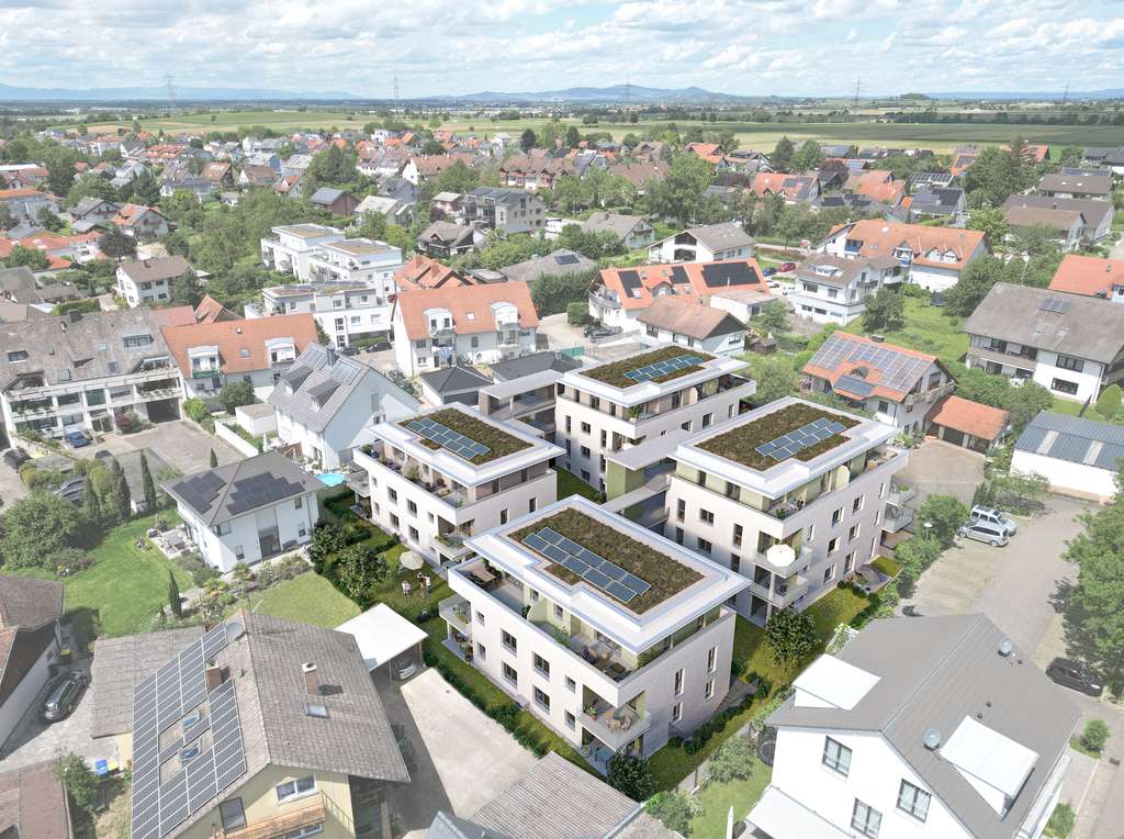 Immobilie in Heitersheim - EG-Whg Nr. 10 - Neubauprojekt in Traumlage I Malteserstadt Heitersheim - Bild 1