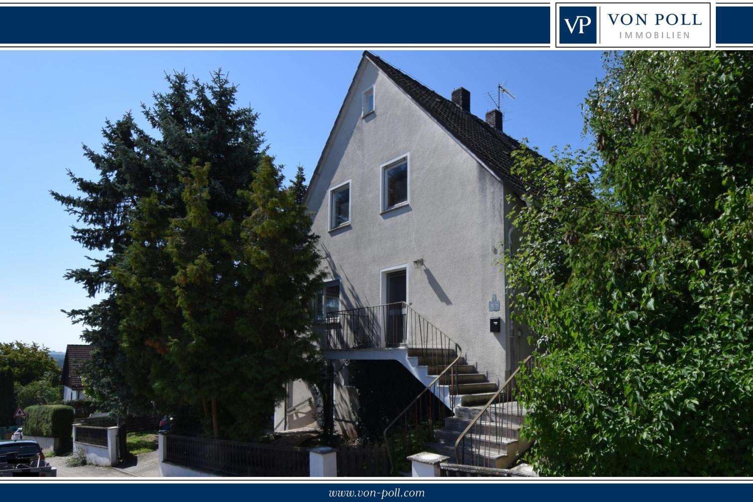 Großzügiges Zweifamilienhaus mit eingewachsenem Garten im Fränkischen Seenland, Weißenburg Gunzenhausen Kreis – Bild 1