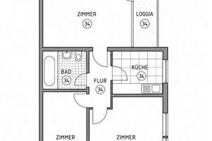 AIGNER- Attraktive 3-Zimmer-Wohnung mit Wintergarten und Seeblick in Feldmoching – Die vollständige Adresse der Immobilie erhältst du vom Anbieter., 80995 Lerchenau-West, München – Vorschaubild 8